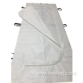 Waterproof PVC PEVA Funeral Corpse Mortuary Body Bag Stretcher Combo with 6 Handles Size 36